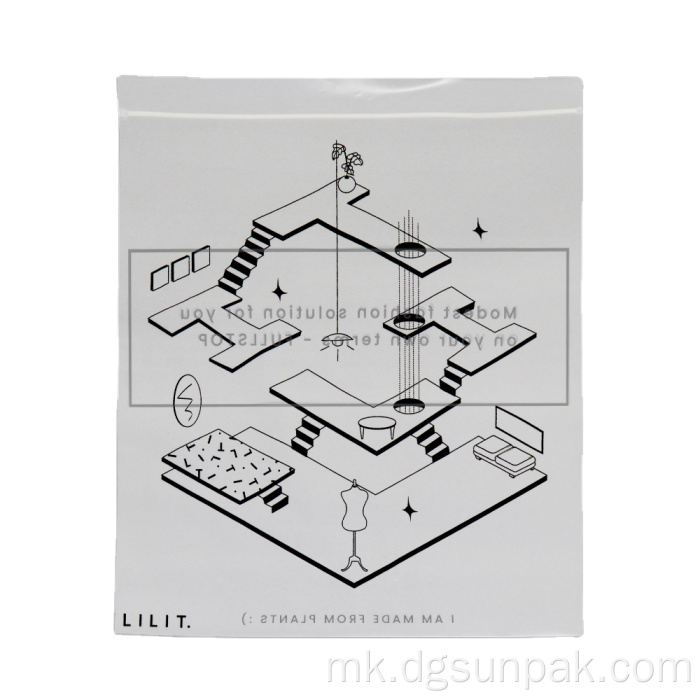 Grip Seal Bags домашни вреќи со компост сертифицирани со патент